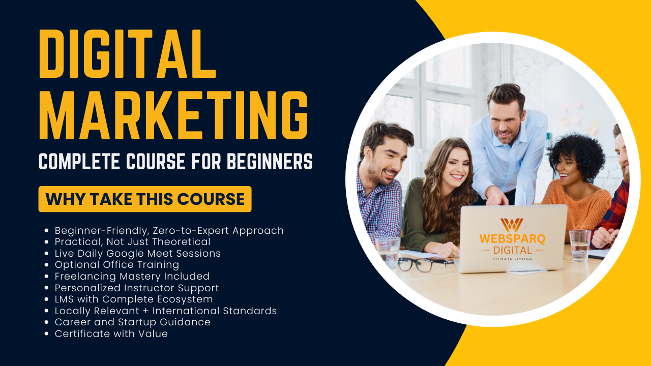 DMB101 – Complete Digital Marketing for Beginners