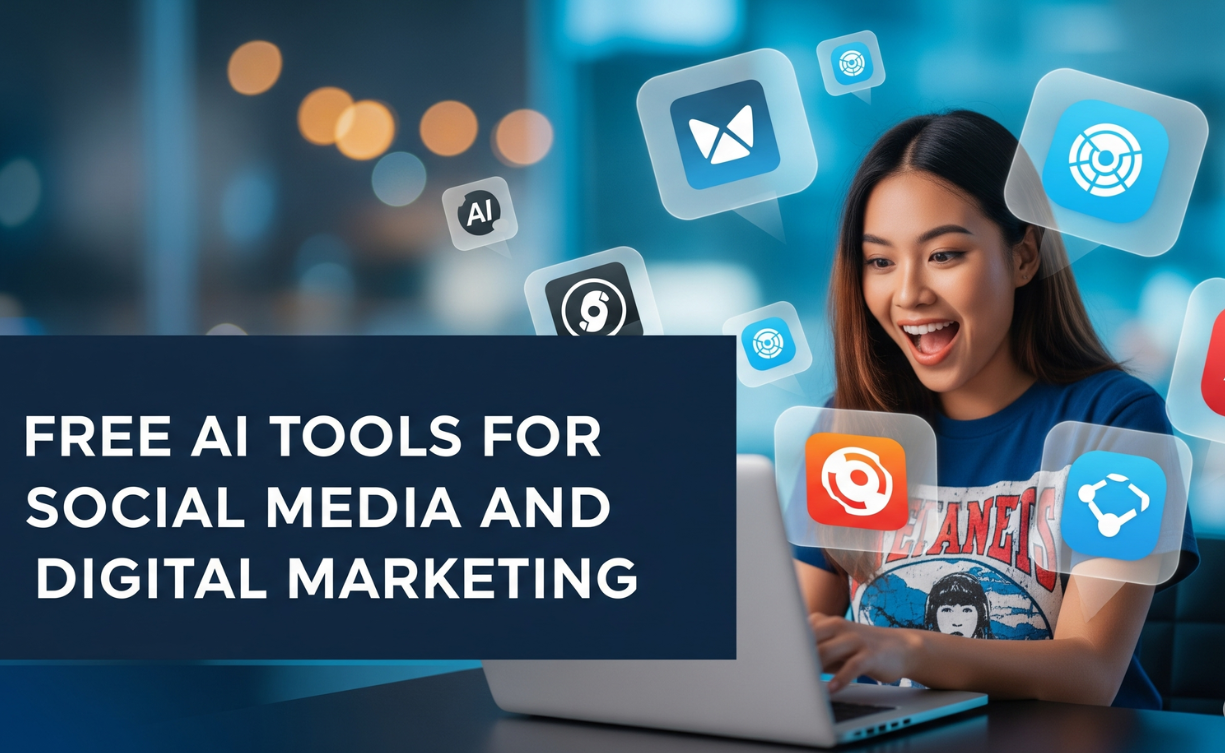 Free AI Tools for Social Media and Digital Marketing
