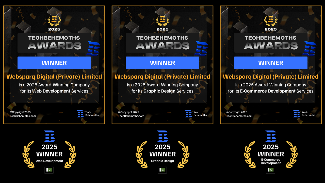 Websparq Digital (Pvt) Ltd Wins Coveted TechBehemoths 2025 Global Excellence Award