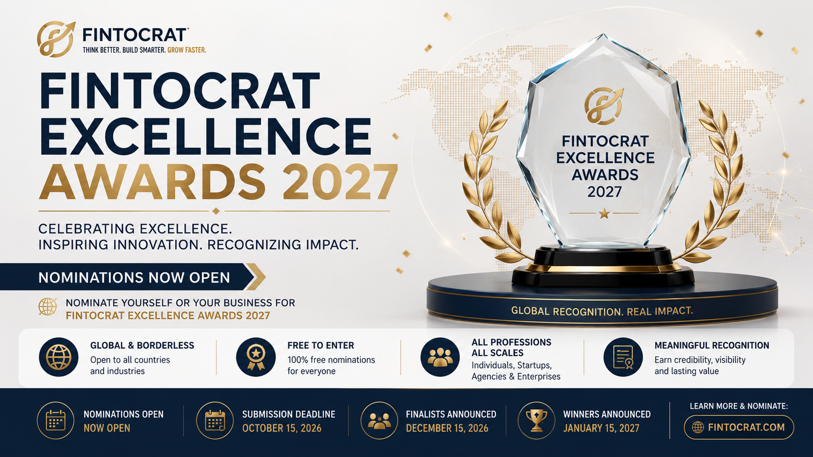 2027 Fintocrat Excellence Awards